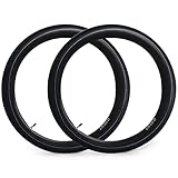 2PCS 2.75/3.00-21 Heavy Duty Motorcycle Inner Tube Thick Premium Rubber Dirt Bike Replacement Inner Tubes With TR4 Staight Valve Stem, for Most 21' Mopeds and Dirt Bikes