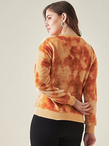 Image of Modeve Self Design Round Neck Casual Women Sweater||Winterwear||