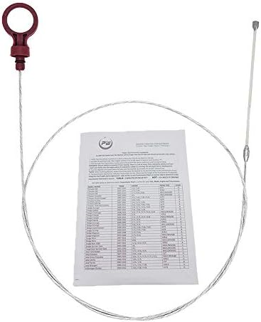 Automatic Transmission Dipstick for Chrysler Jeep Dodge - Level Tool with Directions Check auto Trans Fluid Oil Level -Dealer #s : 8863B, 9336, 9336A, 42RLE, NAG1, 62TE 2.7 3.5 3.6 3.7 5.7 6.1 6.4