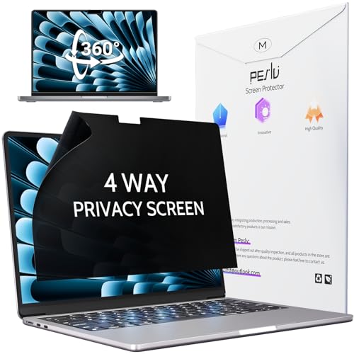Peslv 360° Privacy Screen for MacBook Pro 14 Inch (2021-2026, M1-M5 Chips)
