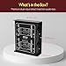 PYLE-PRO Premium Direct Injection Audio Box - Passive DI Unit Hum Eliminator w/ Input Attenuator to Connect Guitar & Bass - 1/4 Inch Impedance Transformer Connector to Balanced & Unbalanced XLR-PDC22 , Black
