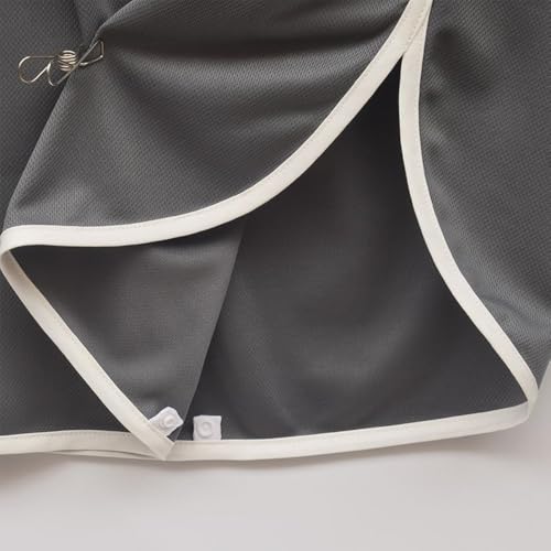 Post Surgery Men's Skirt Ice Silk Long Leg Boxer Brief Underwears Plus Size Casual Sleeping Shorts Underpants4