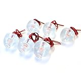 LED あおり サイドマーカー 6個セット 12V 戸当たりゴム あおりゴム クリアレンズ×LEDブルー