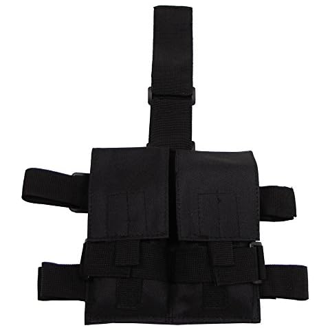 MFH M4 Series Drop Leg Magazine Pouch Black Cover