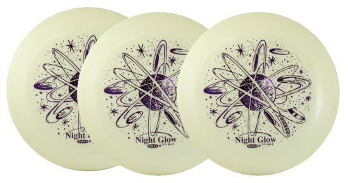 Night Glow U-max Frisbee disc - Set of 3