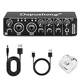 Depusheng RX2 USB audio interface computer recording sound card audio mixer home studio audio...