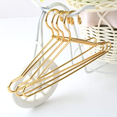 TOYANDONA 10Pcs Boneca Cabides Cabides de Boneca Roupas de Boneca Vestido Vestido De Roupa de Aço Ca