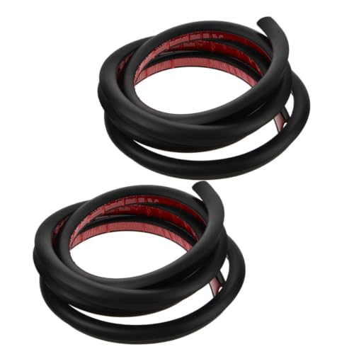Rubber Water Diverter Strip 2pcs Self-Adhesive for Rv Gutter