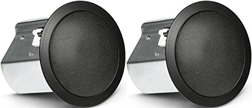Hot Deals JBL Professional Control 18C/T-BK Two-Way 8-Inch Coaxial Ceiling Loudspeaker, Black, Sold as Pair