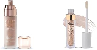 Glam 21Velvet Touch Oil Control Silk Foundation|Natural-50gmLip Plumper With Hyaluronic Acid Lightweight Lip Gloss With Hi... Price In India