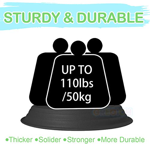 Gregich 6 Pack Plastic Plant Saucer Plant Tray Planter Water Drip Tray, Plant Saucers For Indoors Outdoor Plant Drainage Tray, Thick Heavy Durable Sturdy Flower Pot Saucers Plant Trays For Pots Base #TOP3