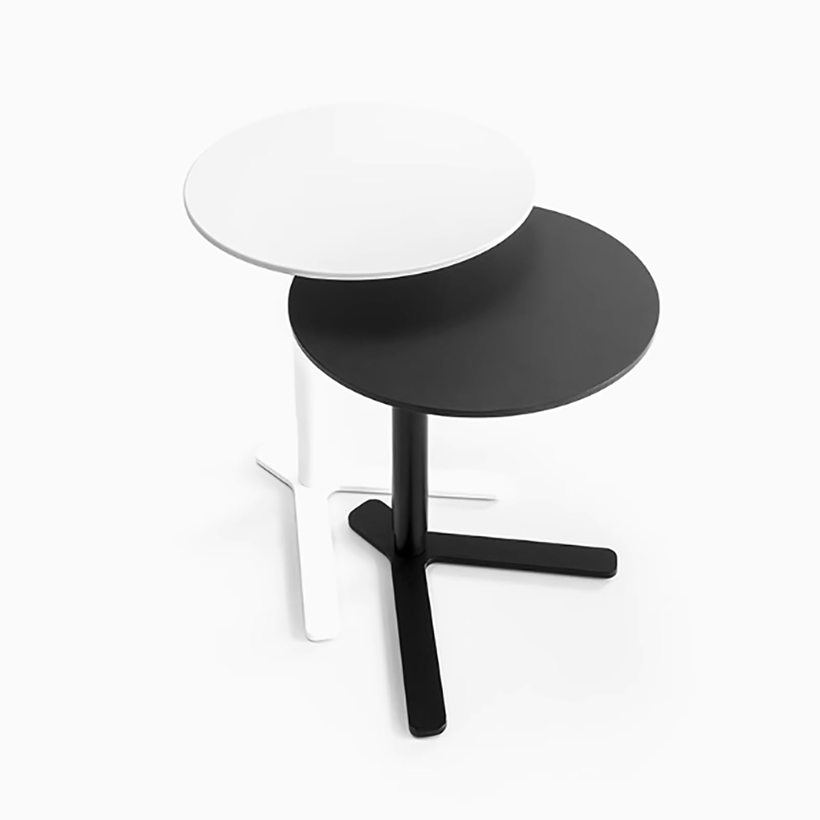 Mesa de sofá negra para sala de estar ideal para desayunar o teletrabajar cómodamente