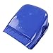 CHICIRIS Heavy Duty Dustpan, Large Capacity Plastic Drying Dust Pan with Double Handle, for Crop Harvesting Industrial Sand Handling Rubbish Removal (Blue)