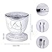 Hotaro White Noise Night Light & Ocean Wave Projector & Bluetooth Speaker, AUX Input Colorful Soothing Aurora Light Projector, RGB Light Projector with Wireless Speaker for Kids & Adults,Great Gift