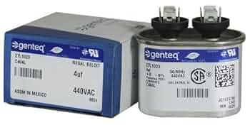 GE Z97F5504-4 uf MFD 370 Volt VAC Genteq Replacement Oval