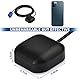 Bingfu GPS Antenne Fakra C Auto wasserdichte Aktive GPS Navigation Antenne für Auto Stereo Head-Unit GPS Navigationssystem Modul LKW Marine Boot GPS Tracker Locator Echtzeit Tracking-Gerät