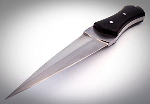 Poshland BC-158 Handmade (D-2) Steel 10.6 Inches Skinner/Dagger Knife - Beautiful Micarta Handle