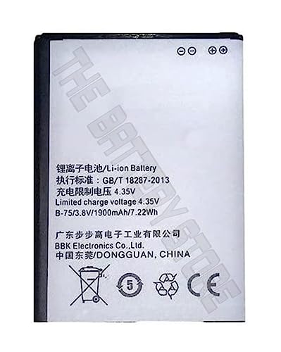Image of THE BATTERY STORE Original BKB-65 Mobile Battery for Vivo Y22 / Y21L / Y15 / Y21 / Y25 / BKB-65 / BKB65 Battery with 3 Months Warranty. (for vivo Vivo Y22 / Y21L / Y15 / Y21)