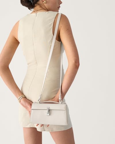 Image of Clutch Purses for Women - Small Purse Top Handle - Evening Bag - Adjustable Crossbody Handbag - Trendy PU Leather
