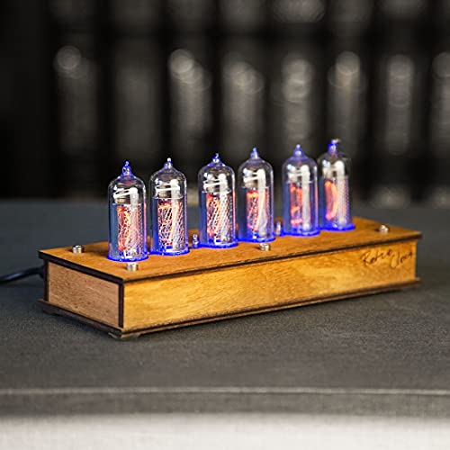 Handmade Nixie Tube Clock 6X IN14 Made in Ukraine Vintage Re