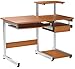 Complete Computer Workstation Desk. Color: Woodgrain