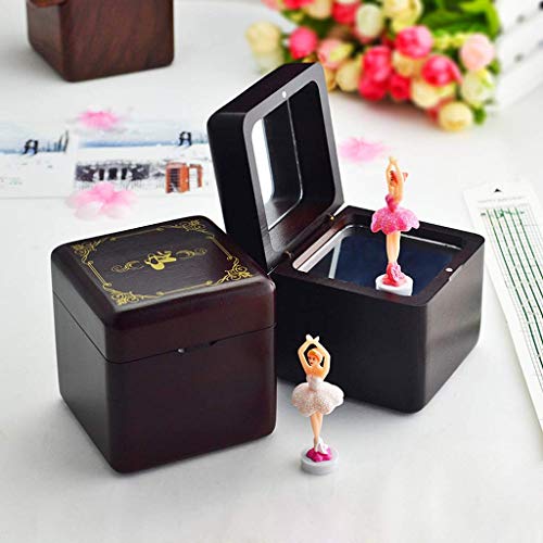 TYUXINSD Juguetes de los niños Caja de música de Talla de Madera...