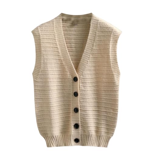 Gilet en tricot homme col en V pour un style automnal décontracté