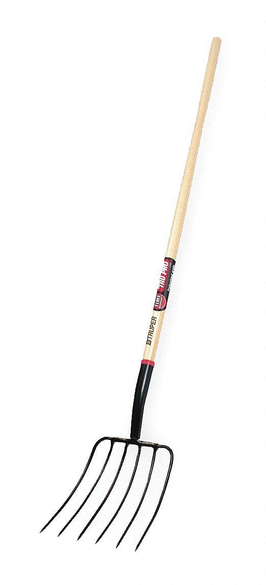 Wood Manure Fork, 133/4 In Health & Household