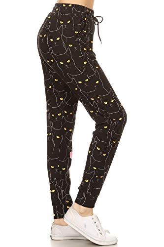 Image of Leggings Depot Premium Jogger Women's Popular Print High Waist Track Pants(S-XL)