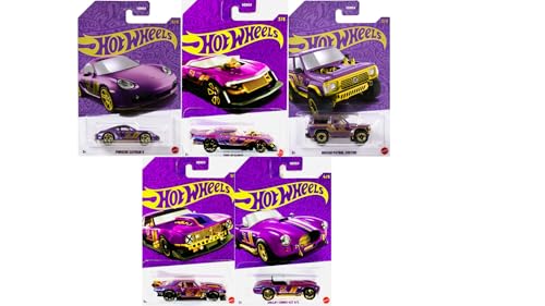 Mattel Hot Wheels Pearl & Chrome, 57th Anniversary Collection, Set