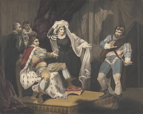 Cuadro en lienzo de Richard Westall para decorar paredes vacías en dormitorios modernos