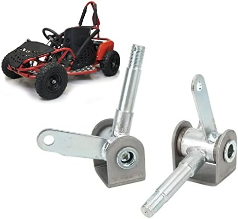 Miniatura 2 de Kit de neumáticos de cubo de rueda de eje ATV, kit de eje delantero y buje, juego de eje de dirección, puntal de rueda, 4.5 x 58 pulgadas, 2 piezas