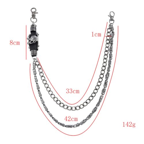 Image of Pants Chain for Men Women Jeans Chains Shorts Chains Goth Accessories Punk Hip Hop Wallet Chain