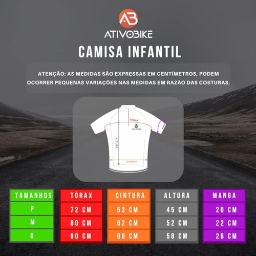 Camisa Ciclismo Advanced Infantil Penelope Charmosa G