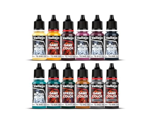 Pintura para modelos Vallejo VAL72202 multicolor acrílica plástica 3