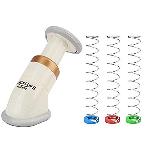 Neckline Slimmer, Ledteem Portable Neck Exerciser Chin Massager to Reduce Double Chin for Both Men and Women