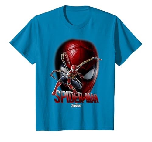 Marvel Infinity War Spider-Man Game Face T-Shirt