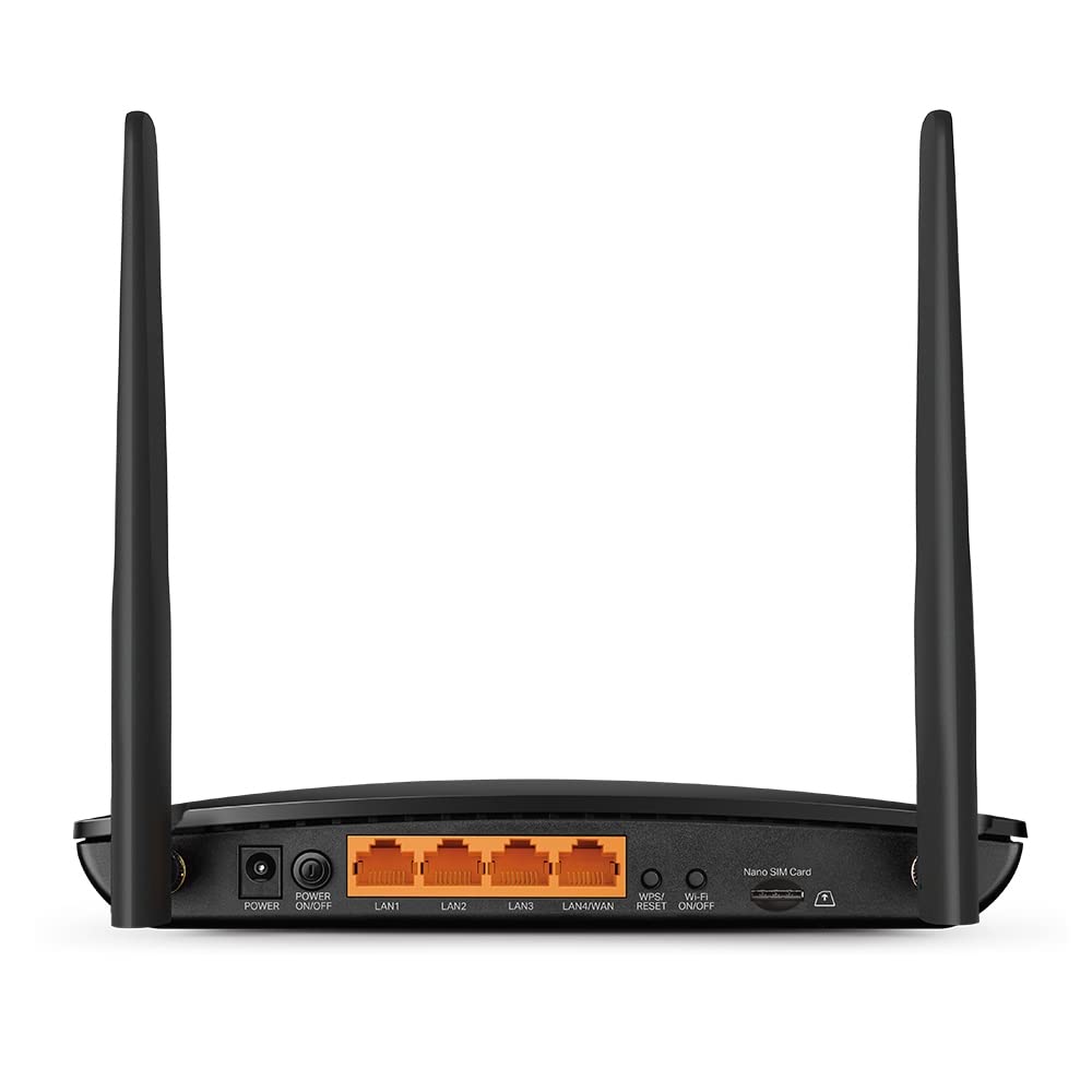TP-Link Archer MR500 Router 4G+ Cat6 300Mbps, Wi-Fi AC1200 Dual Band, con Sim, MicroSIM, Porta LAN/WAN Gigabit, MU-MIMO, Senza Configurazione, Tecnologia TP-Link OneMesh - 3