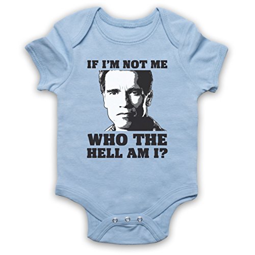 Body bébé Arnie Sci Fi cadeau de naissance original pour parents geeks