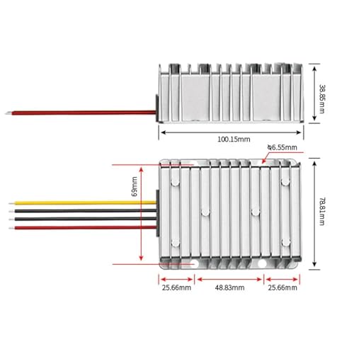 Convertisseur élévateur 12V à 19V 5A avec module régulateur DC DC - 5