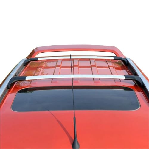 Baca coche para Ford Ecosport 2013-2017: barras transversales de aleación de aluminio plata 2