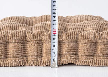 Cheeseland Cheoalfa Square Floor Pillow Japanese Futon Chair Pad Sofa Cushion Tatami Floor Cushion Yellow Cushion For Living Room Balcony Outdoor Children‘s Play Area(19.7" Purple) #TOP2