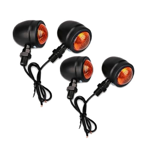 Clignotants de moto 12V universels à fil unique installation facile