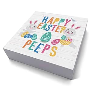 Funny Easter Bunny Decor Desk Decor Wooden Box Sign Easter Decorations Easter Gift Wood Block Plaque Box Sign for Home Farmhouse Kitchen Bathroom Shelf Table Decoration Happy Ester Peeps Sign Funny Easter Bunny Decor Desk Decor Wooden Box Sign Easter Decorations Easter Gift Wood Block Plaque Box Sign for Home Farmhouse Kitchen Bathroom Shelf Table Decoration Happy Ester Peeps Sign