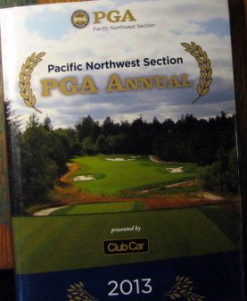 Hardcover 2013 Pacific Northwest Section PGA Annual Book