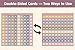 Yoink 100 Pockets Number Chart with 120 Double-Sided Number Cards, Boho Hundred Pocket Chart for Classroom Homeschool Teachers Kids Learning, Pink