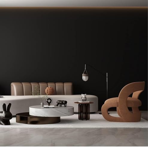 Image of ONETON Peel and Stick Black Matte Contact Paper Waterpoof Self Adhesive Decorative Wallpaper for Wall Kitchen Wallpaper for Bedroom (Black MATT WP, 12X50 inch)