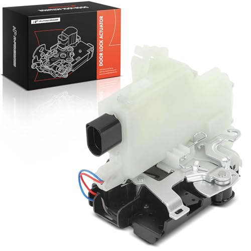 Image of A-Premium Front Left Driver Side Door Lock Actuator Compatible with Volkswagen Beetle 1999-2010, Golf 1999-2006, GTI 2006-2007, Jetta 2000-2005, Passat 2000-2005