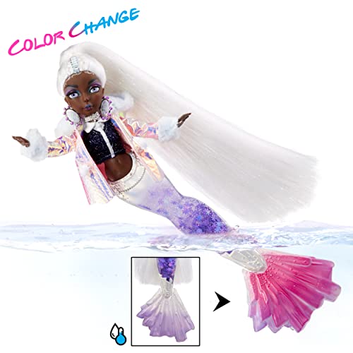 Muñeca Mermaze Mermaidz Crystabella Fashion Color Cambiante miniatura 4