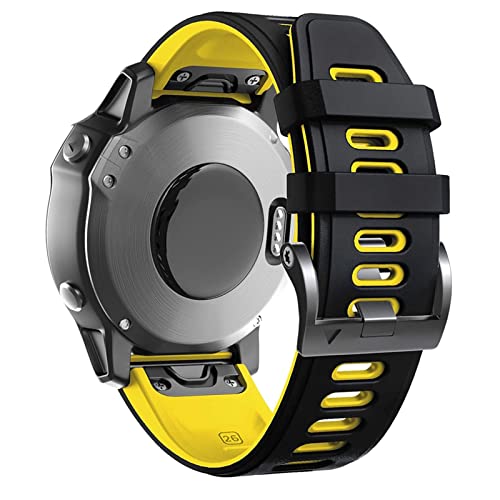 Bracelet Easyfit 26mm noir militaire avec système de fixation rapide - 4